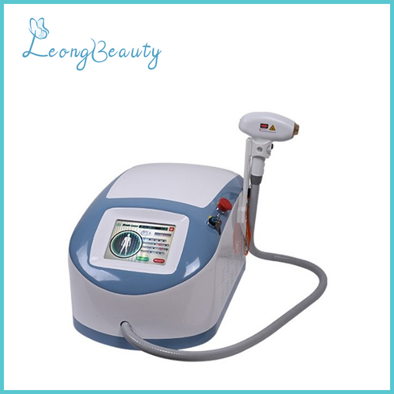 Biru Warna Non-saluran Diode Laser Hair Removal Machine Portable